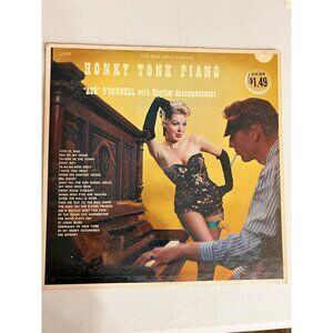 Ace O'Donnell Honky Tonk Piano Vinyl LP 33 1/3 RPM Rhythm Accompaniment L1509